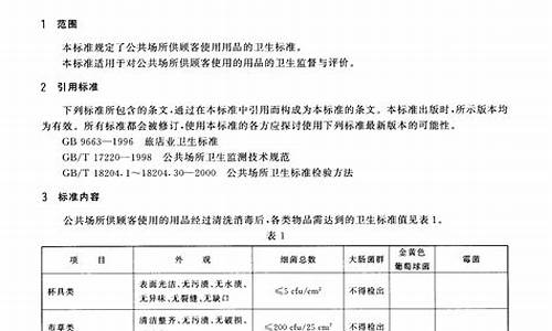 公共场所卫生标准_公共场所卫生标准规定的空气中化学指标是